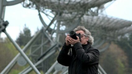Photographer Sake Elzinga Under the Westerborkt telescopes